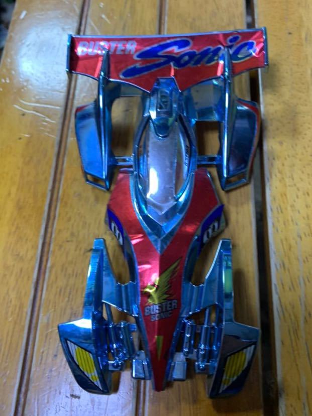  Mini 4WD body Buster Sonic blue plating body Tamiya 