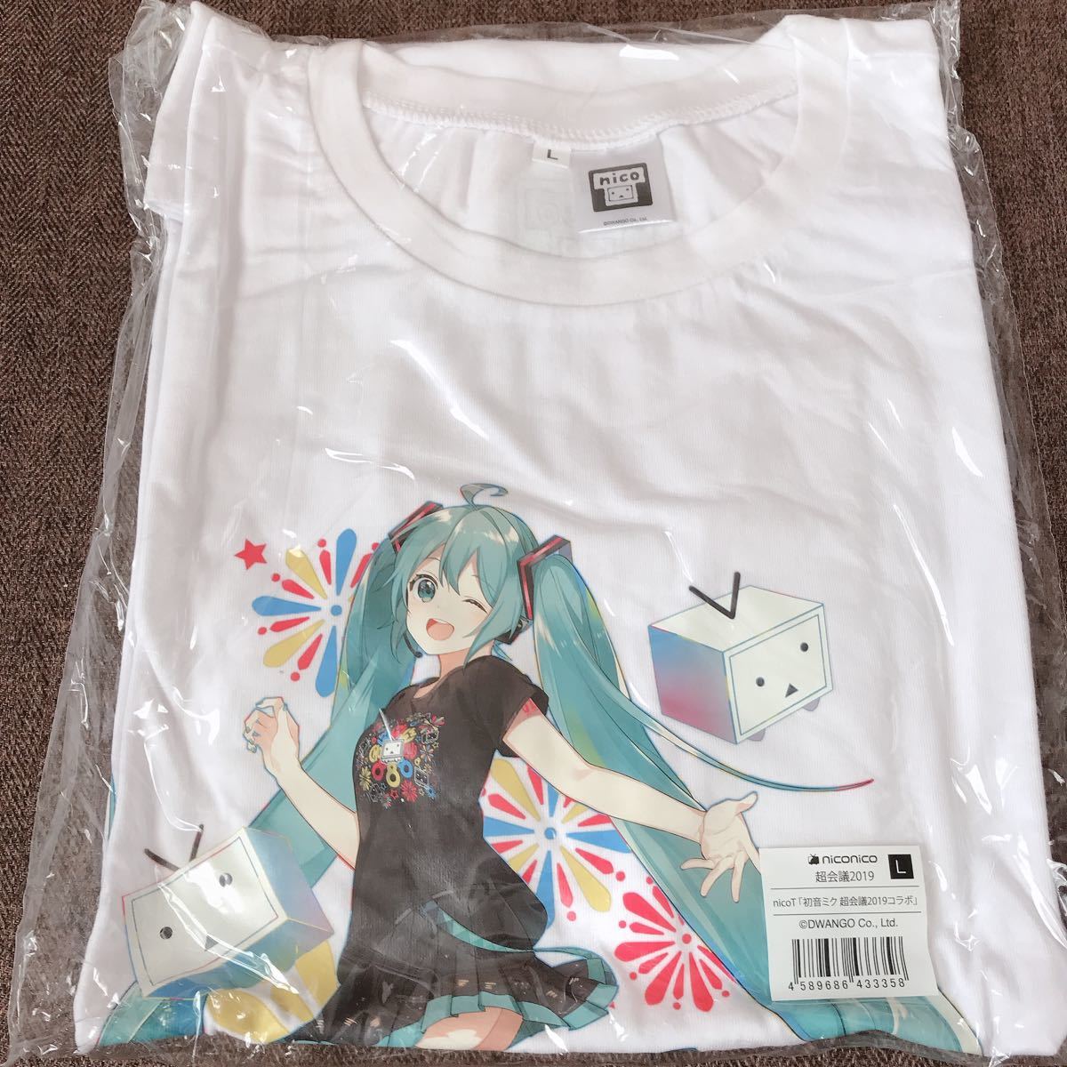 ニコニコ超会議2018 限定 初音ミク Tシャツ Lサイズ nicoT