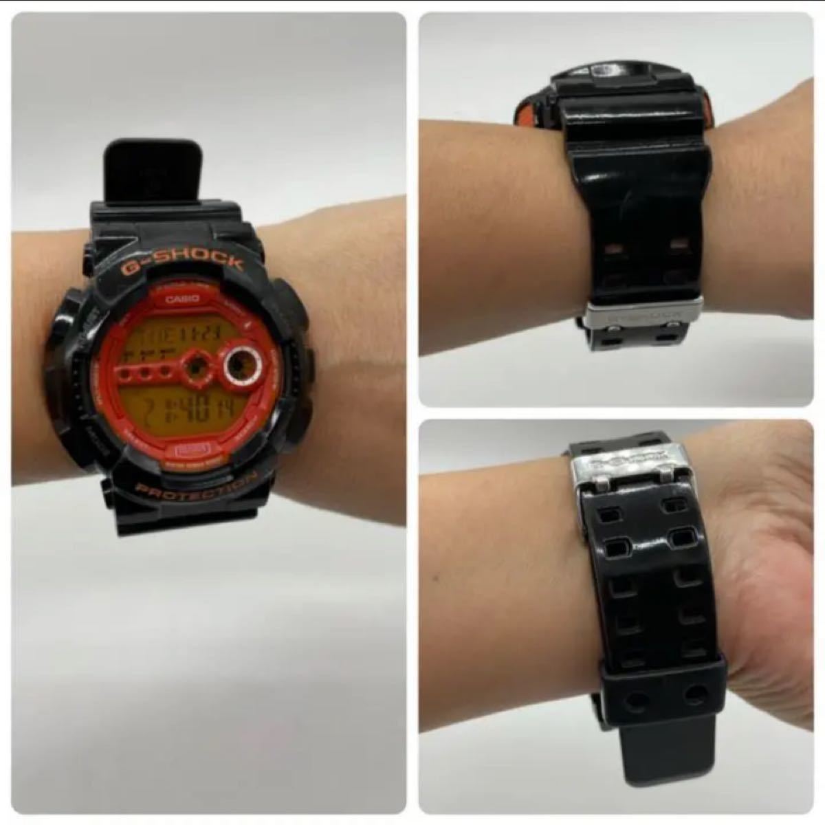 CASIO カシオ G-SHOCK 人気のブラックオレンジ 電池交換済み CASIO カシオ G-SHOCK 人気のブラックオレンジ 電池交換済み