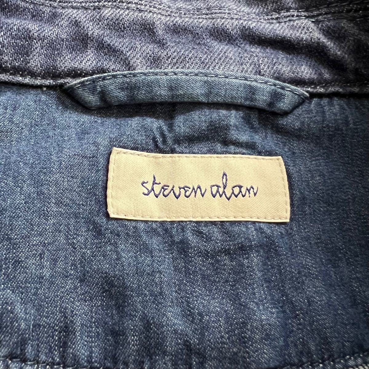 steven alan デニムジャケット スティーブンアラン ブルゾン