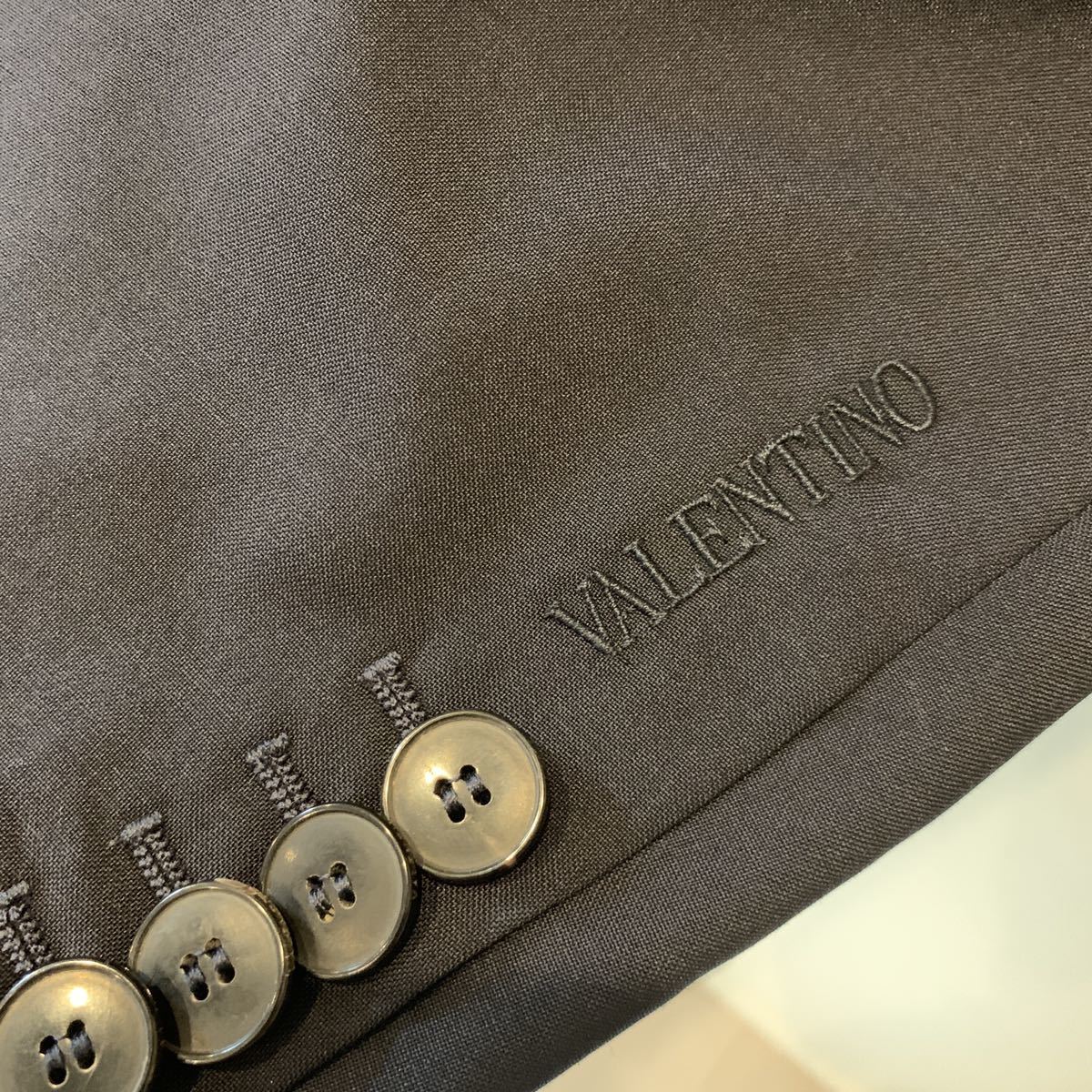 新品 ヴァレンティノ valentino ウールモヘア ダブルブレスト コート M 