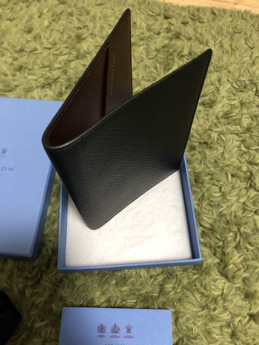 新品 未使用 SMYTHSON スマイソン パナマ レザー パスポートケース