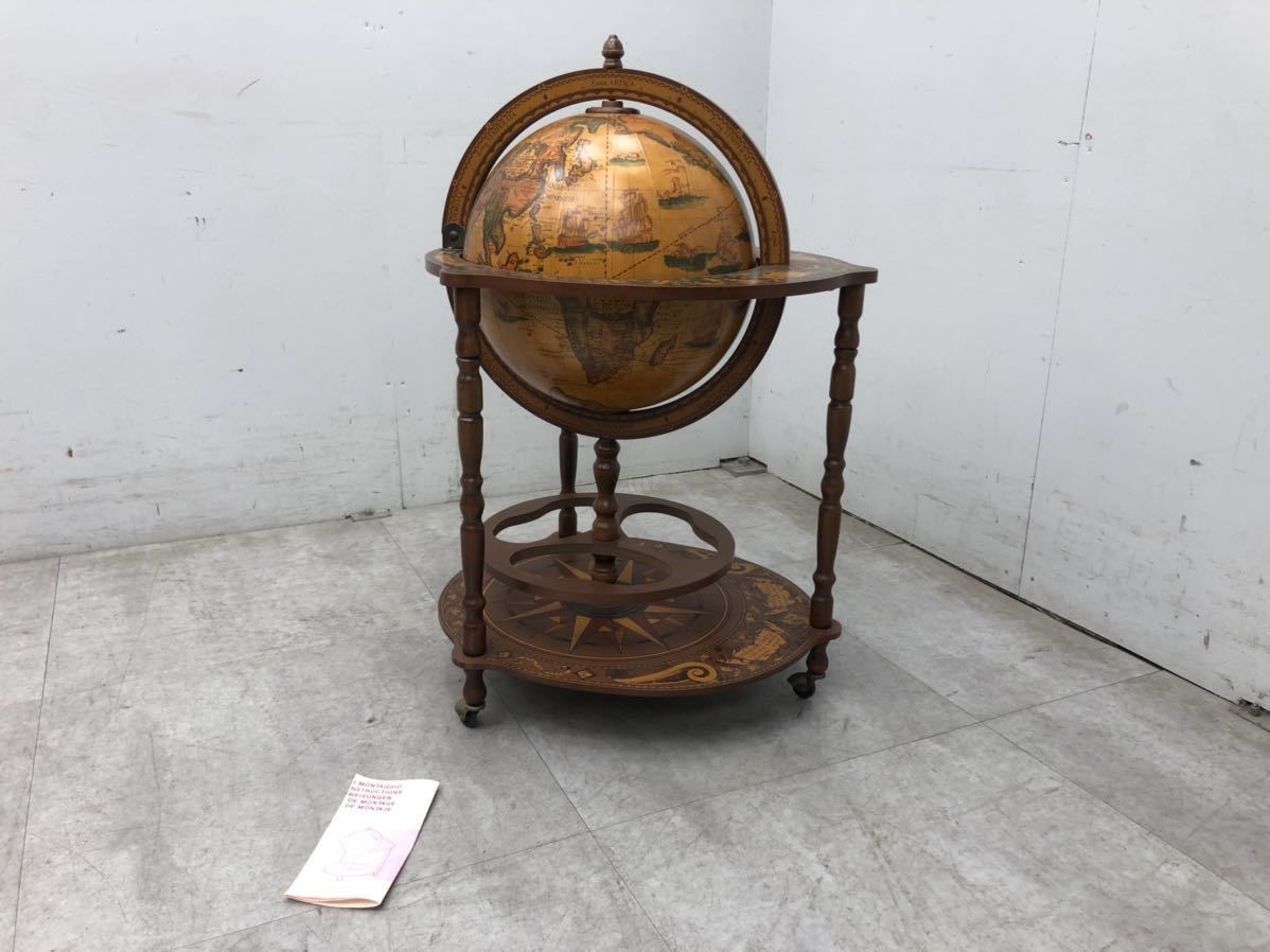 未使用品☆地球儀 ワインラック☆ワインラック☆アンティーク☆サイド