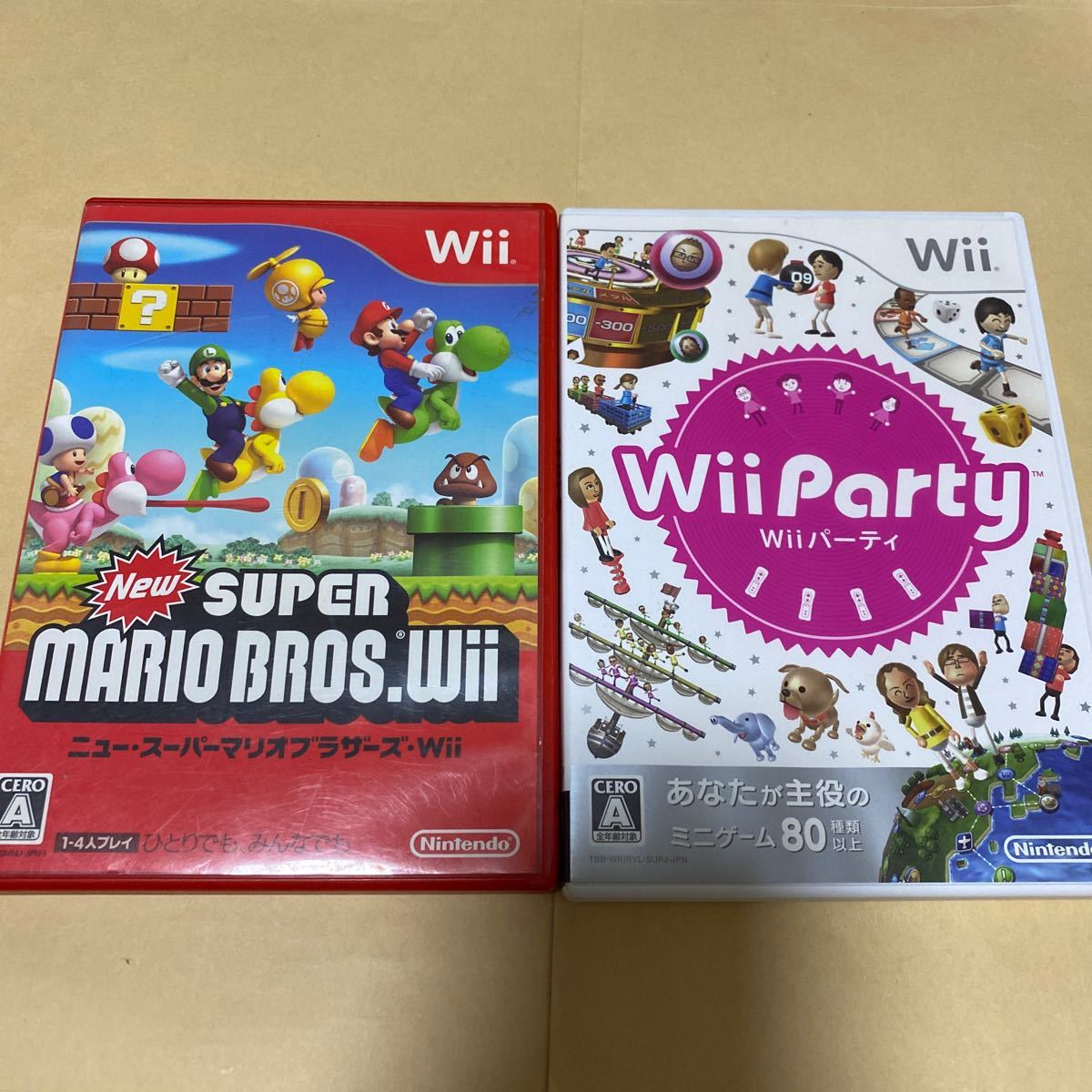 NewスーパーマリオブラザーズWiiとWiiパーティ