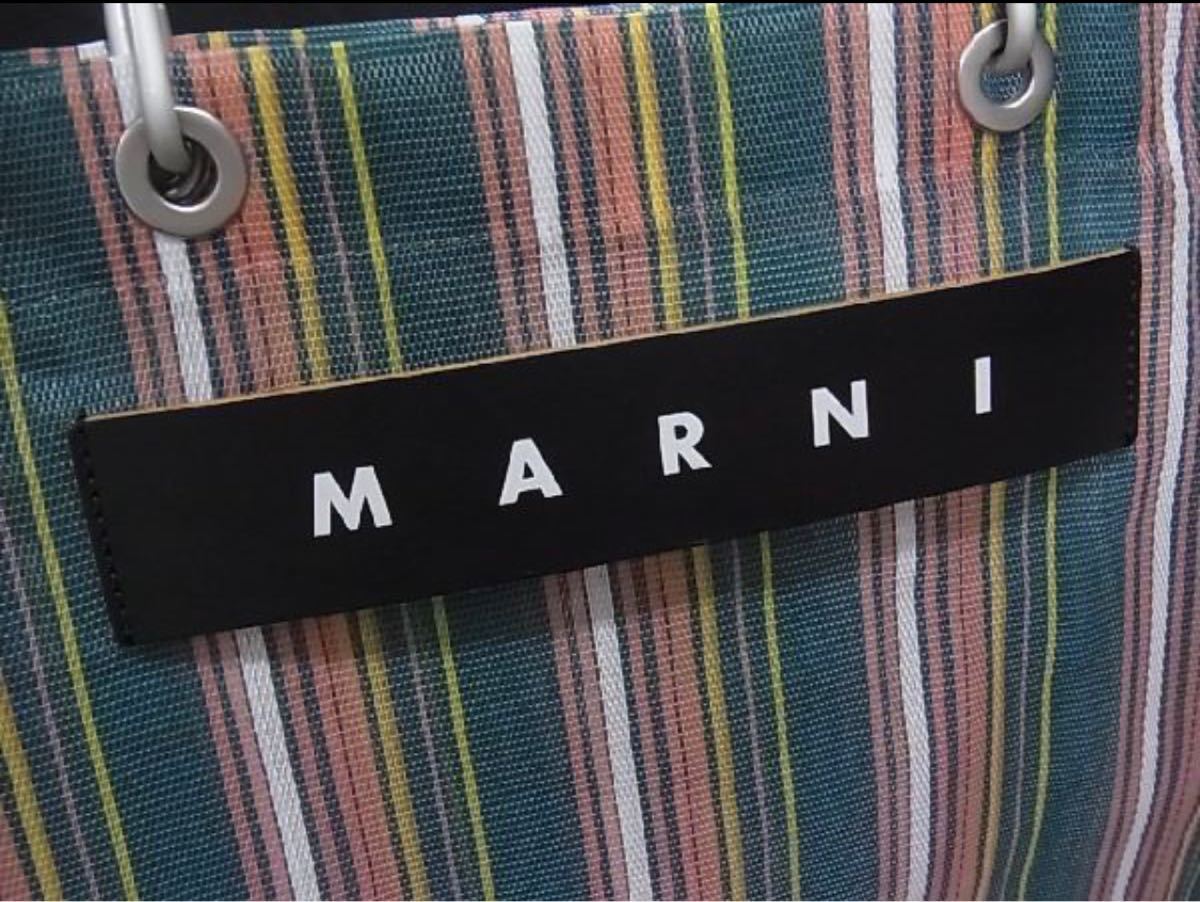 MARNI マルニ マーケット ショッピングバッグ  トートバッグ