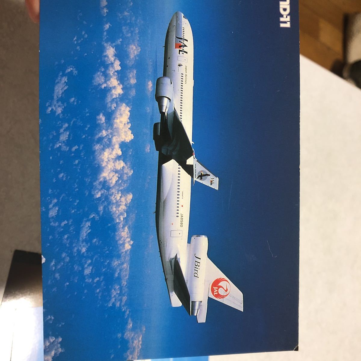 昭和レトロ　　JAL　 飛行機　絵葉書　　ボーイング747－400　コックピット　　4枚　送料一律１２０円_画像5