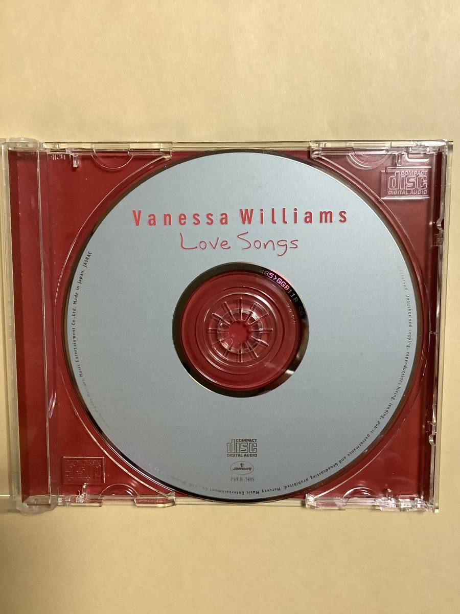 送料無料 ヴァネッサ ウィリアムス「LOVE SONGS」ベスト13曲 国内盤