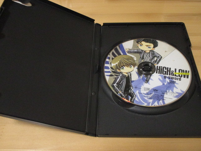 HiGH&LOW g-sword アニメーションDVD CLAMP 原案/HiAX 即決 【DISC面の広い範囲に擦り傷が有ります。】_画像3