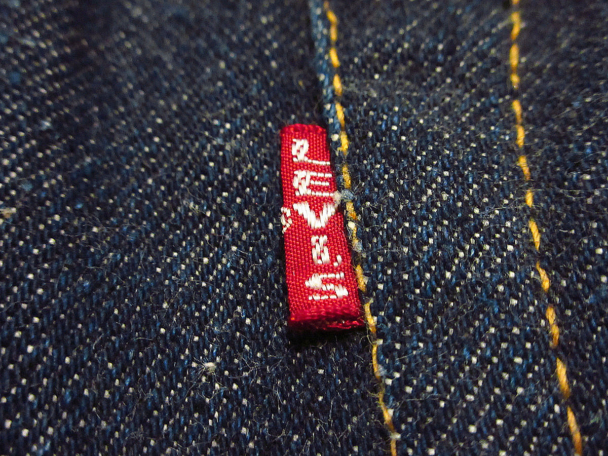  Vintage 50\'s*Levi\'s 502XX absolute size W108cm*211124i6-m-pnt-jns-w46 1950s Levi's Denim jeans leather patch both sides BIG E