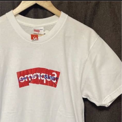 ◇新品 SUPREME ×COMME des GARCONS SHIRT 17SS Box Logo Tee