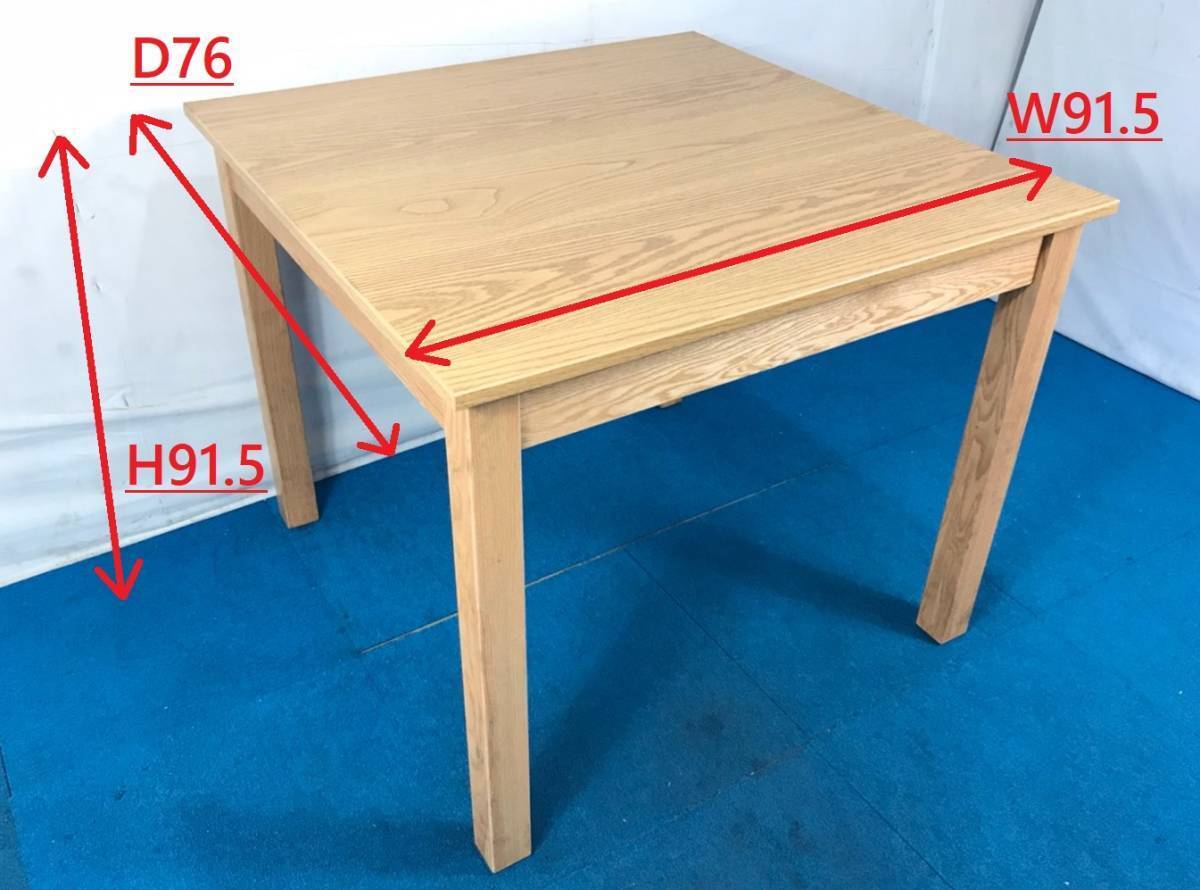 【米軍放出品】未使用品 ダイニングテーブル 一人暮らし シンプルライフ 北欧家具調 ダイナー カフェ バー(200) WK15XK-W_画像2