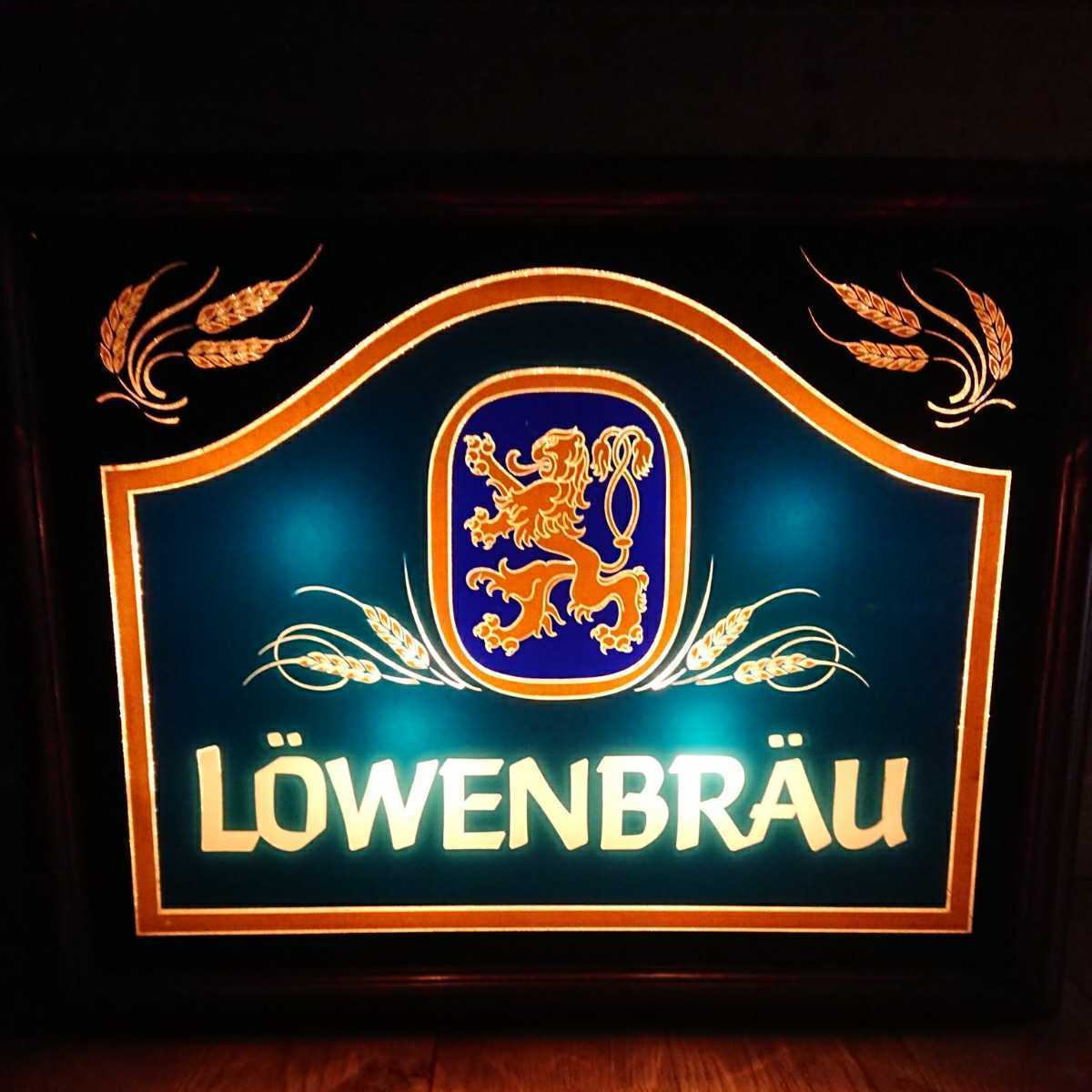 反物 浴衣 LOWENBRAU レーベンブロイ ネオンサイン ネオン管 ドイツ