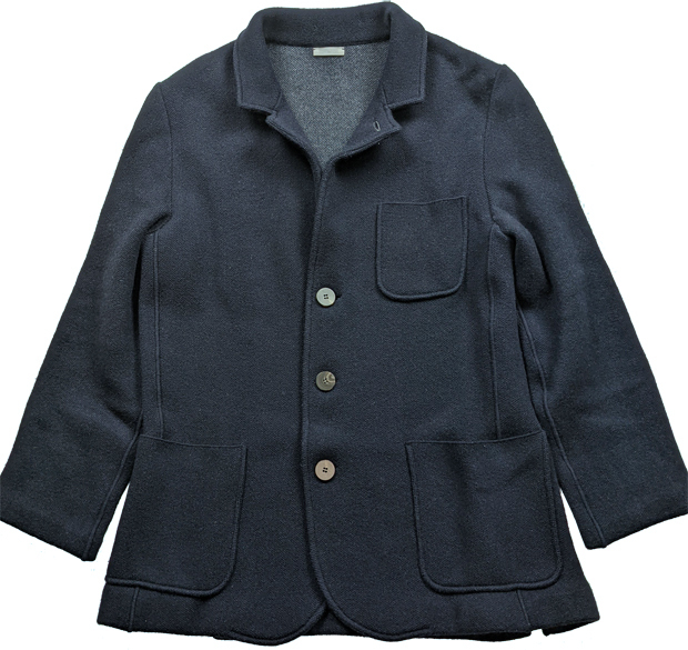 美品】 malo/マーロ ウールジャケット カシミヤ100% サイズ 50