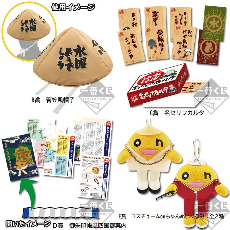 一番くじ 水曜どうでしょう ありがたいなぁ B賞~ラストワン賞 まとめ
