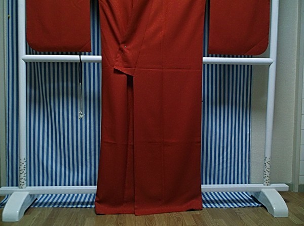 stylish two shaku sleeve kimono used cheaply please (.-63)