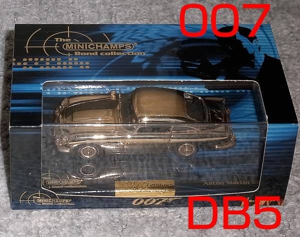 1/43 007 アストンマーチン DB5 GOLD Plated James BOND ボンド