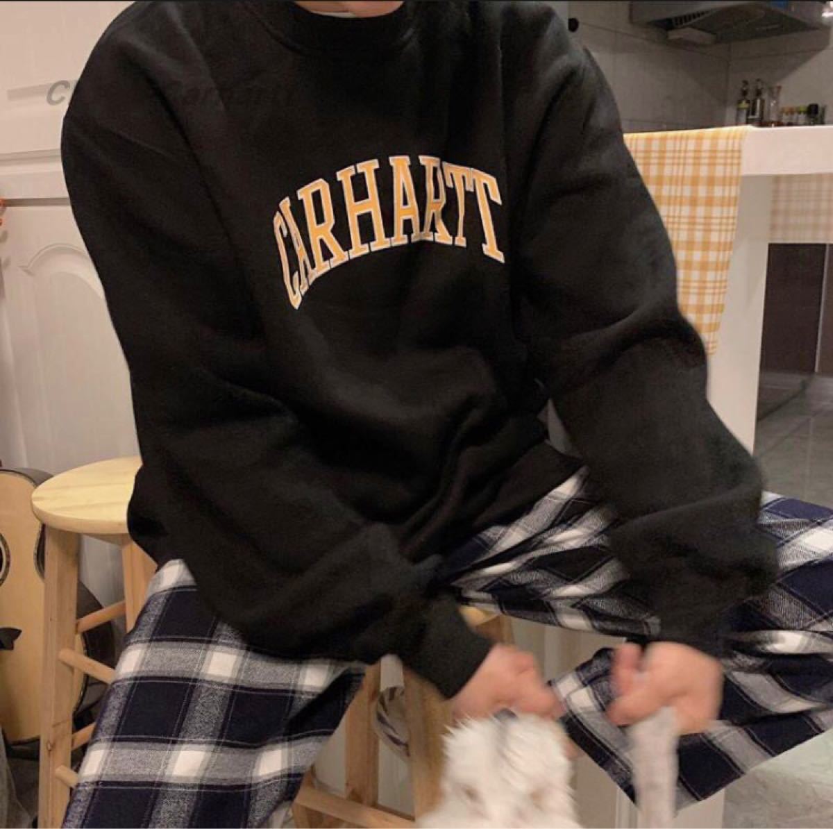 100%新品正規品 carhartt - カーハート carhartt スウェット ブラック