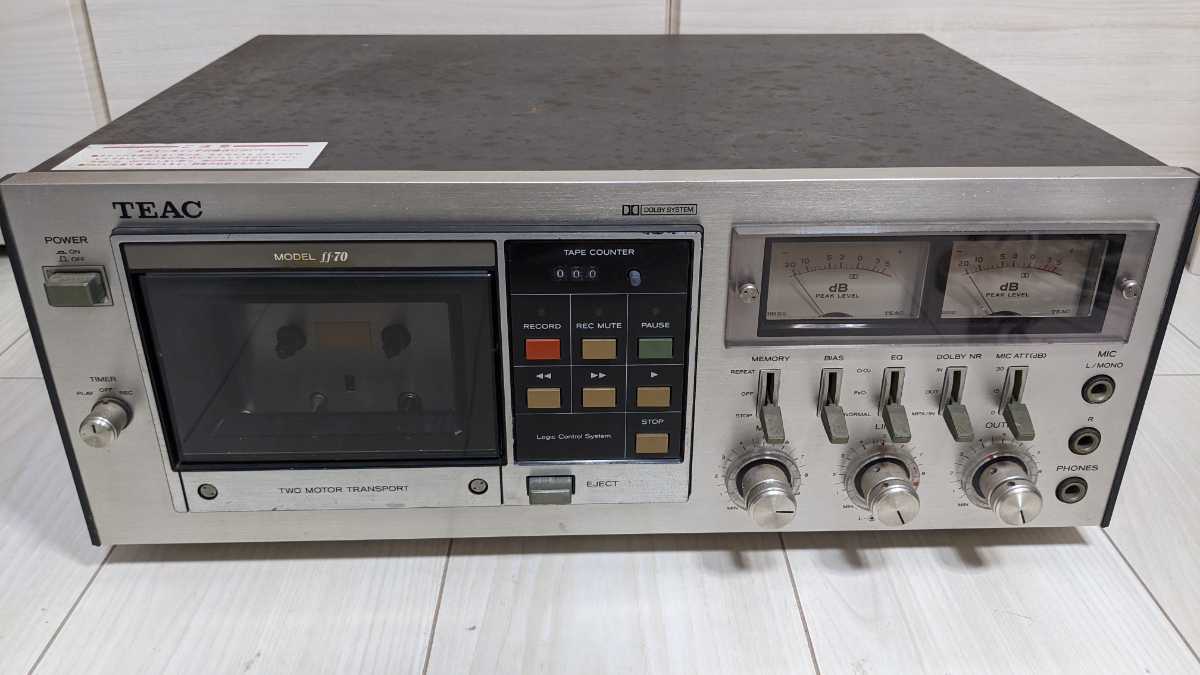 TEAC ティアック ff-70 カセットデッキ