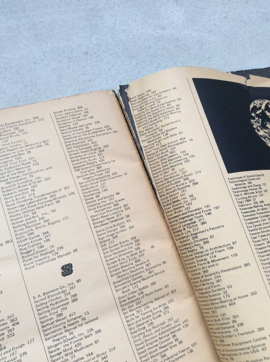 The Last Whole Earth Catalog(ラスト ホールアースカタログ The Last Whole Earth Catalog(ラスト ホールアースカタログ