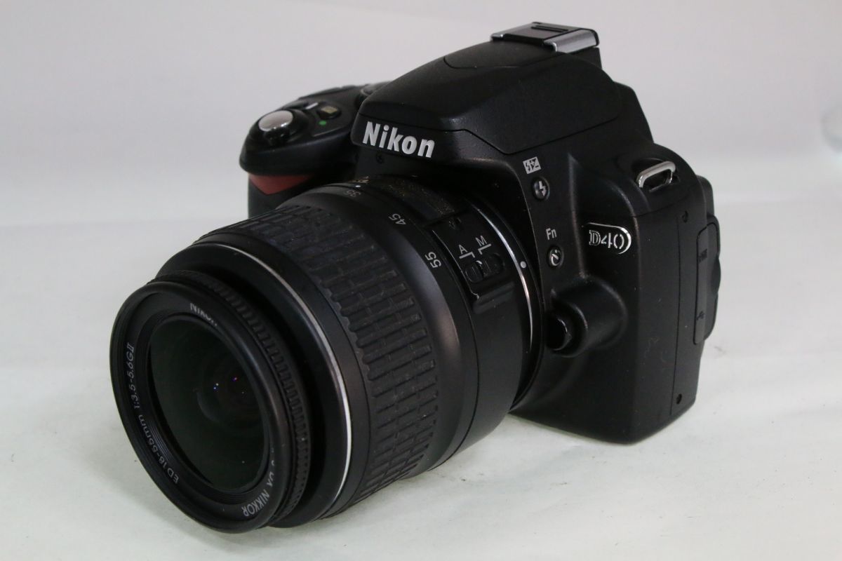 有名な Nikon D40 AF-S DX ED18-55mm F3.5-5.6G II i9tmg.com.br