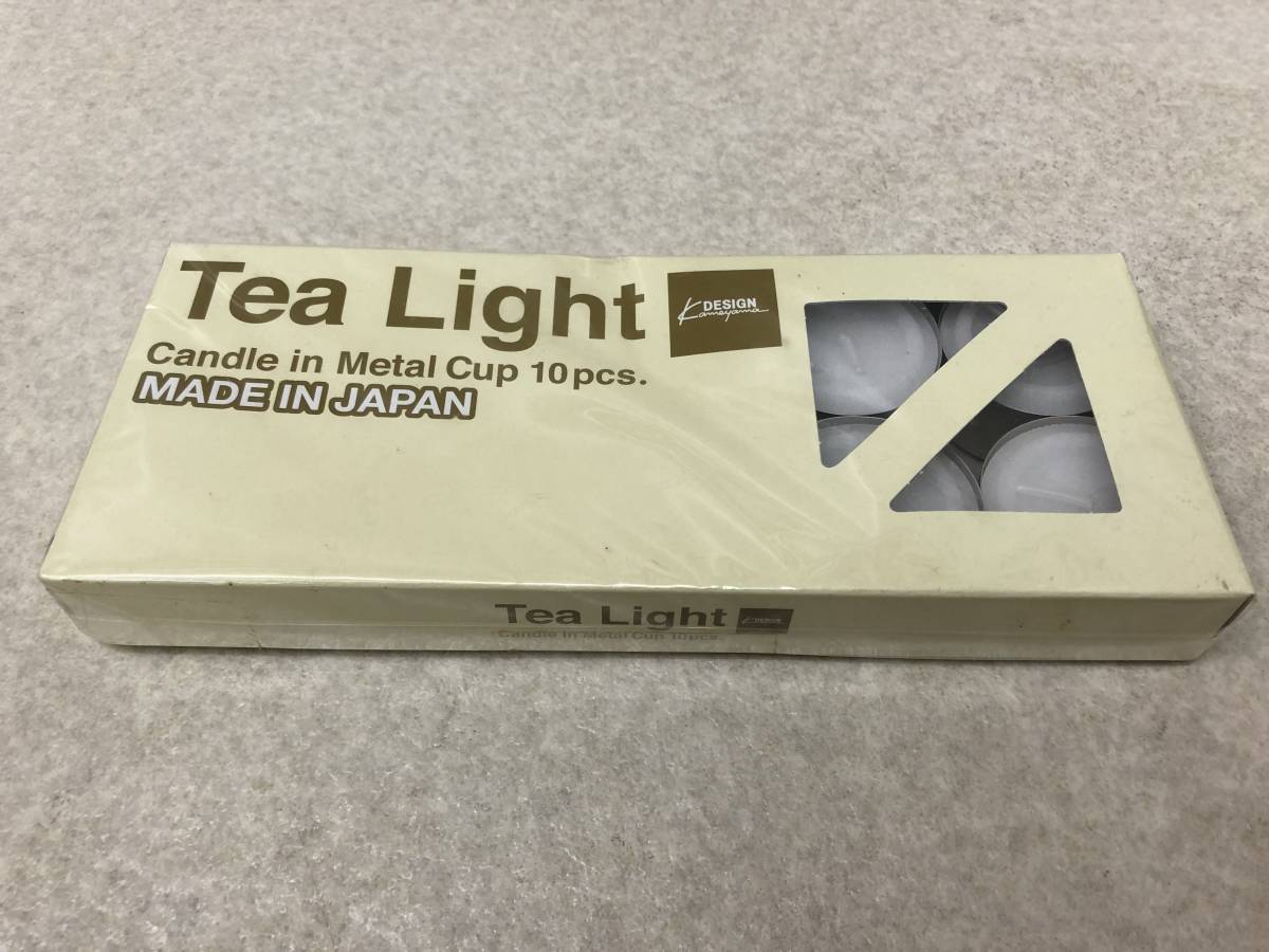 【A-6】　　カメヤマキャンドル Tea Light 10個入り 未使用_画像1