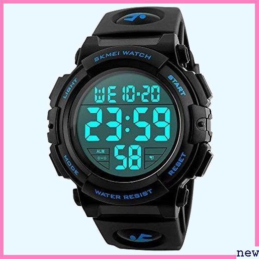 新品★jmlfa 腕時計 腕時計 アウトドア LED表示 多機能 おしゃれ 50メートル防水 スポーツ デジタル メンズ 28_画像8