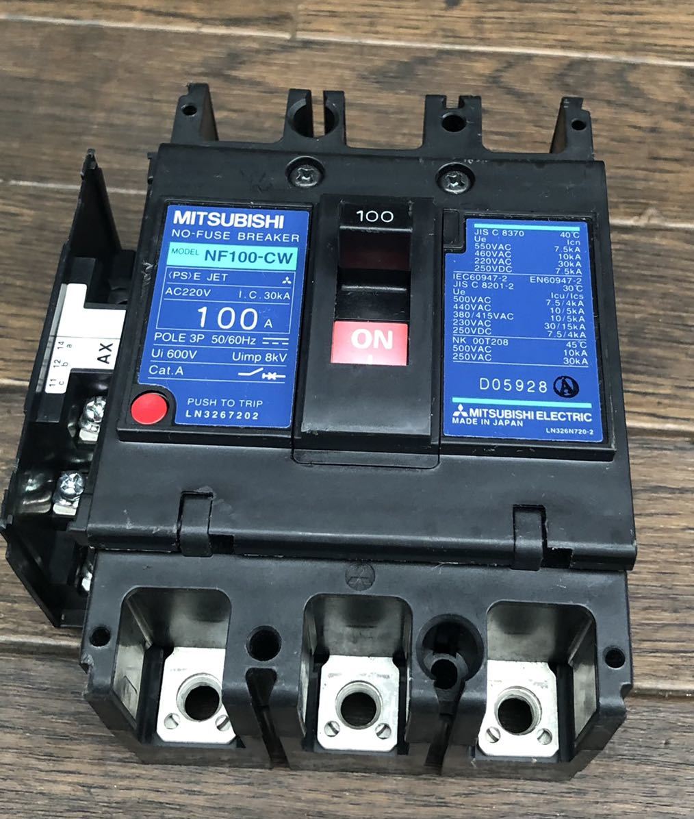 MITSUBISHI NO-FUSE BREAKER NF100-CW 100A|代購幫