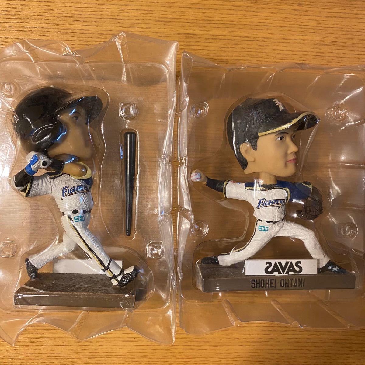 未使用箱付き 大谷翔平 ボブルヘッド バッター ピッチャー 人形