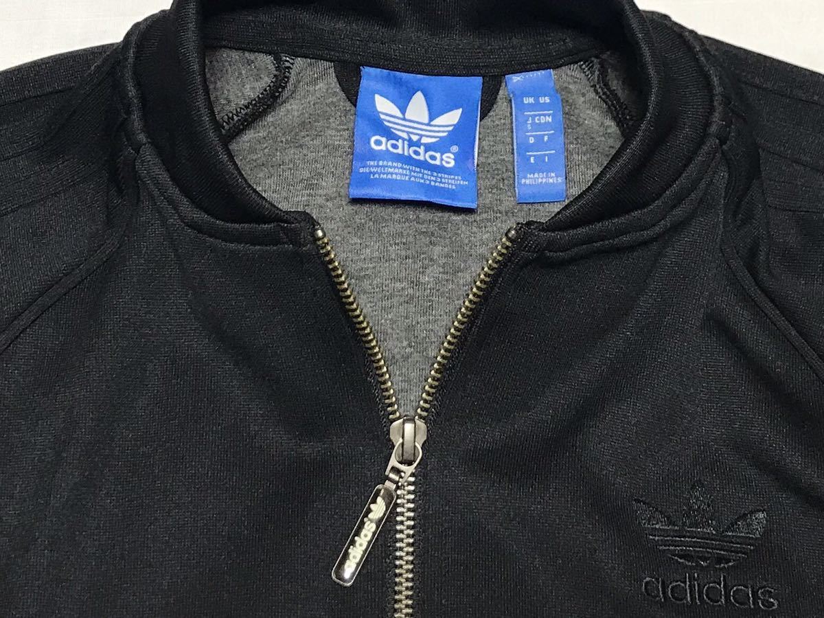 レアカラー adidas SST オールブラック 黒 トラックトップ ジャージ