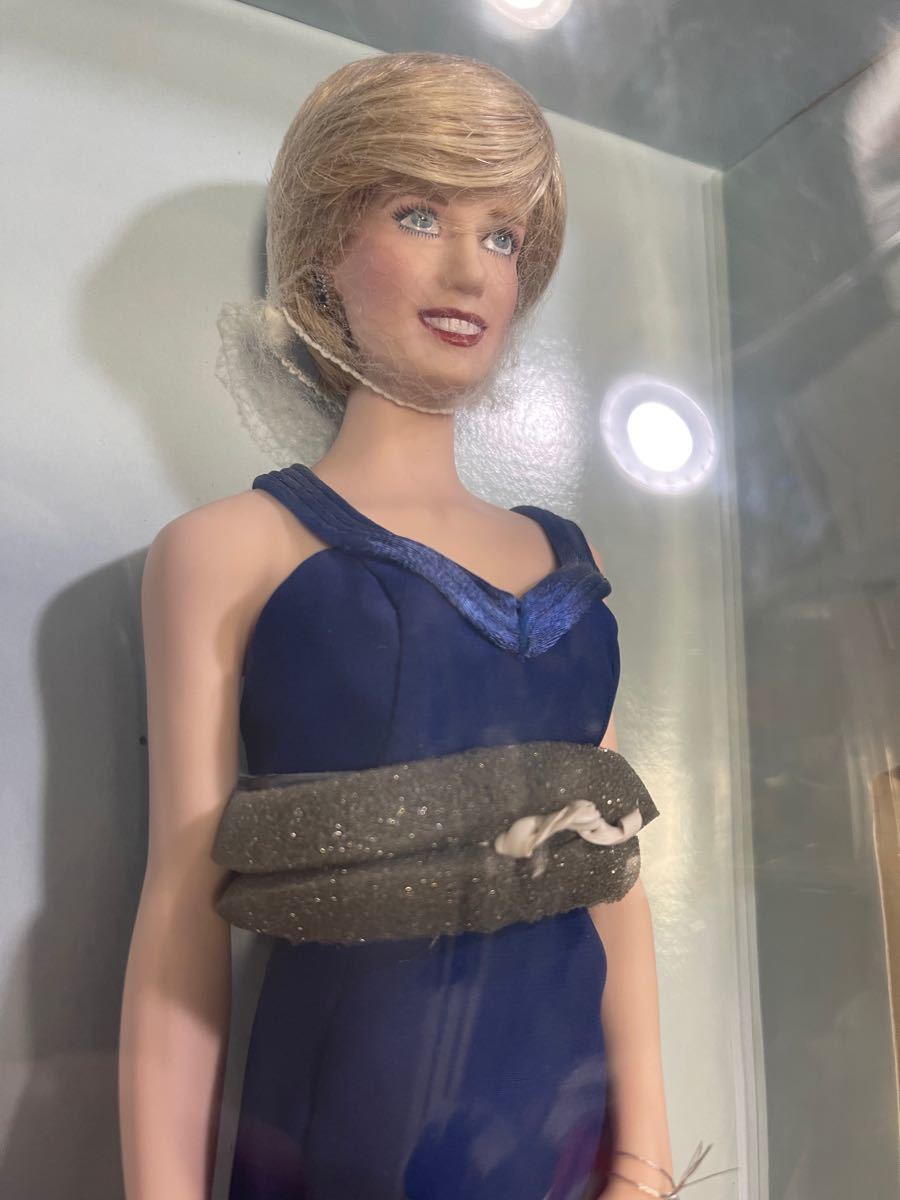 ダイアナ妃 ポートレートドール 2体セット フランクリンミント社　陶器製 人形