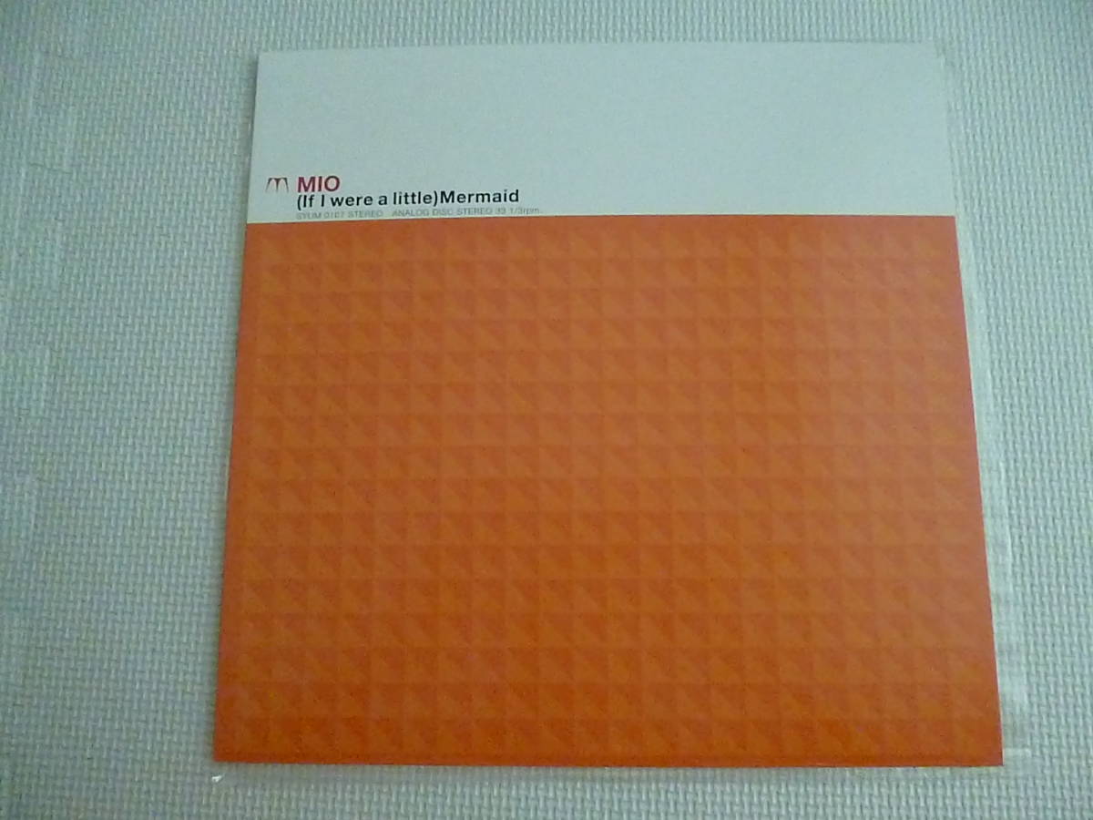 新品 MIO / (If I were a little) Mermaid■限定アナログ盤 ミオ Feat.Kenji Futuya(降谷建志)＆Bots 日本語R&B dragon ash_画像1