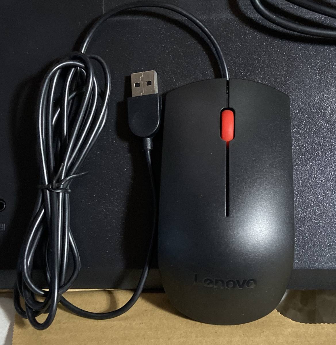 【中古】Lenovo プリファード・プロ II USBキーボード SK-8827 + USB エッセンシャルマウス SM-8823 / エアディフレクター_画像6