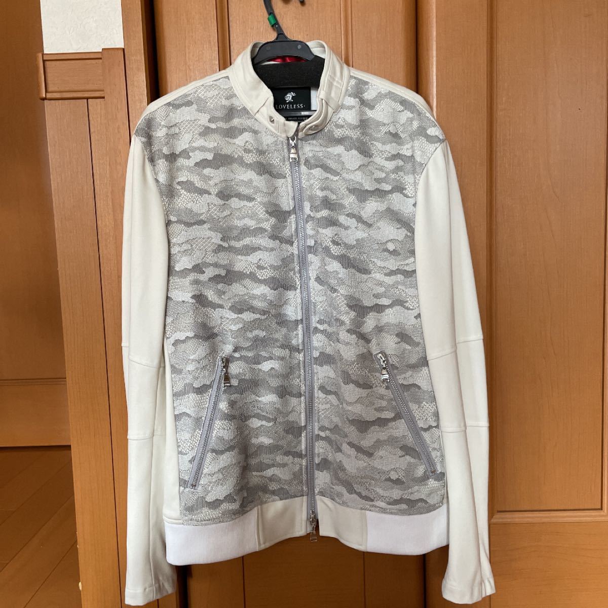 LOVELESS 新品タグ付き MENSスウェット素材迷彩柄ジャケット