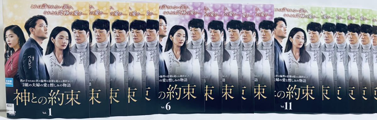神との約束　日本版　全１６巻　レンタル版DVD 全巻　韓国ドラマ