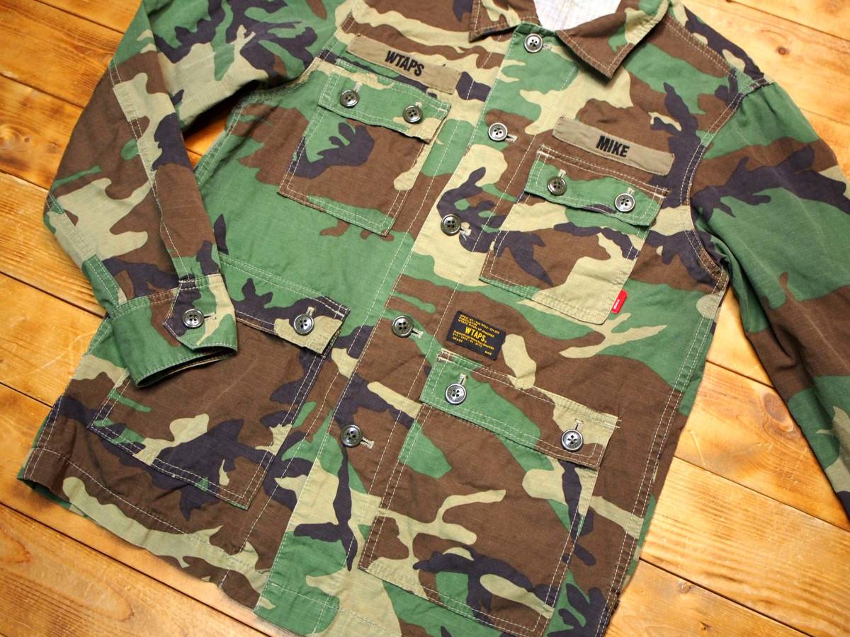 Wtaps ダブルタップス Jungle Fatigue BDU Shirt ジャングル