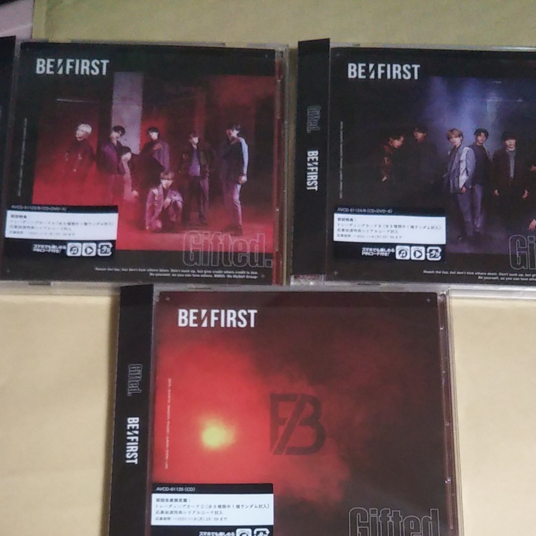 Gifted 3形態セット b 特典なし BE:FIRST