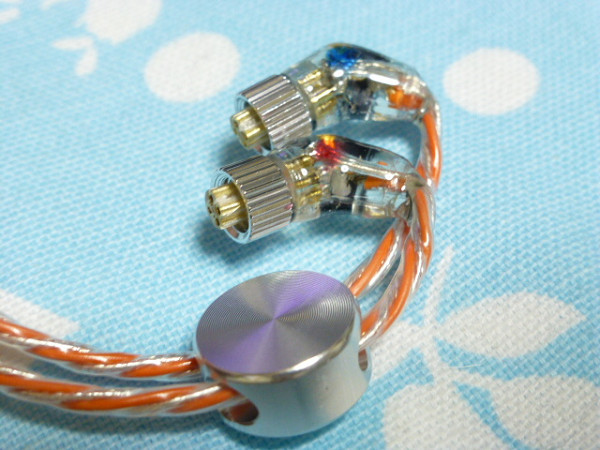 JH Audio 4ピン ケーブル オーグライン +pt 撚り線 + 4N純銀撚り線 八芯 ブレイド 編み込み 3.5mm3極 L字 低音一体型 Roxanne Layla Angie