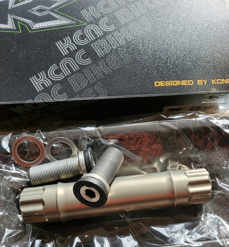 Yahoo!オークション - KCNC SILVER BONE CRANK SET / CRANK + Yahoo!オークション - KCNC SILVER BONE CRANK SET / CRANK +