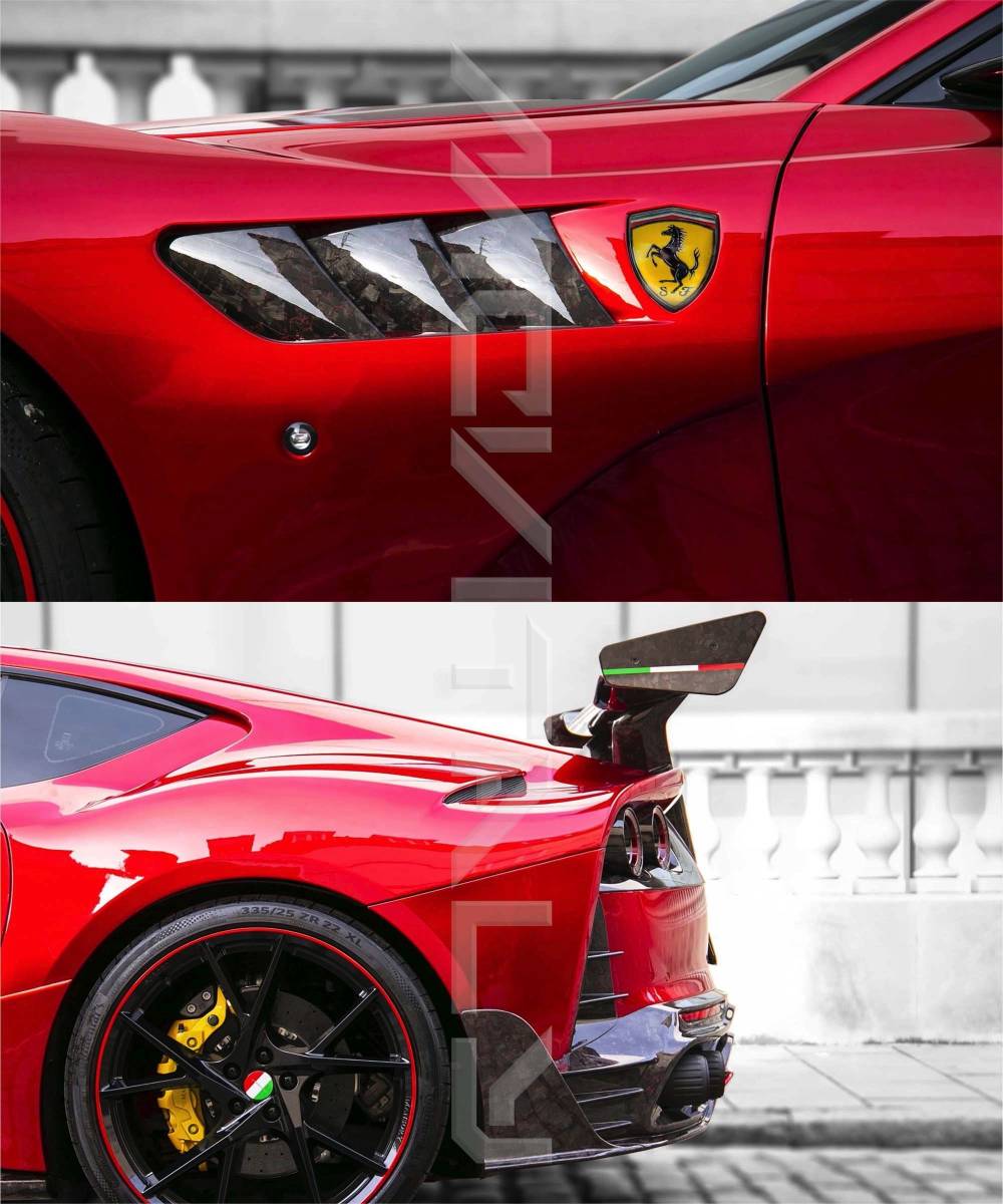 # самая низкая цена * самый высокое качество dry forged карбоновый *FRP производства Ferrari Ferrari 812 соответствует custom полный корпус комплект 