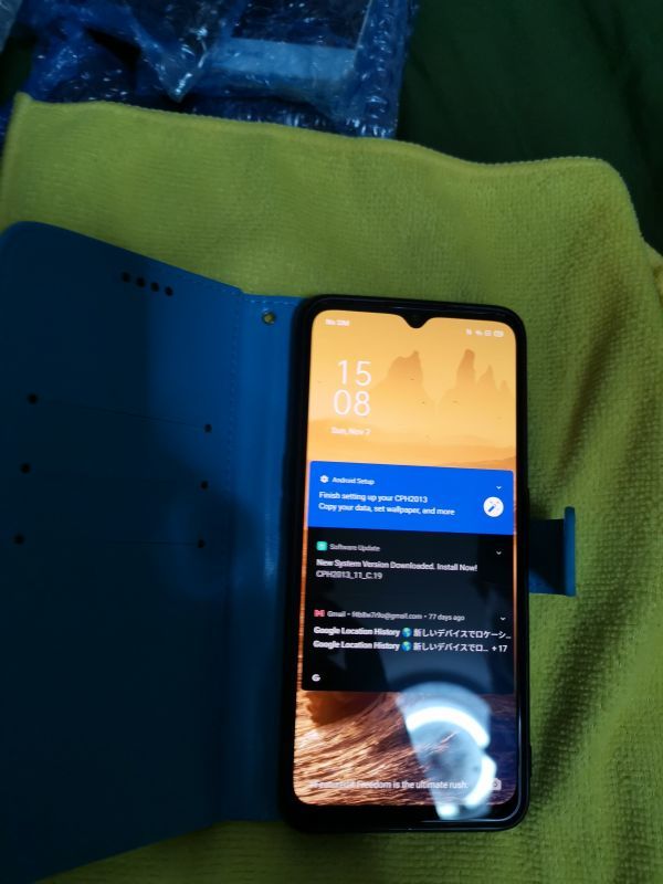 Android OPPO RENO 3A CPH2013 BLUE CASE SET