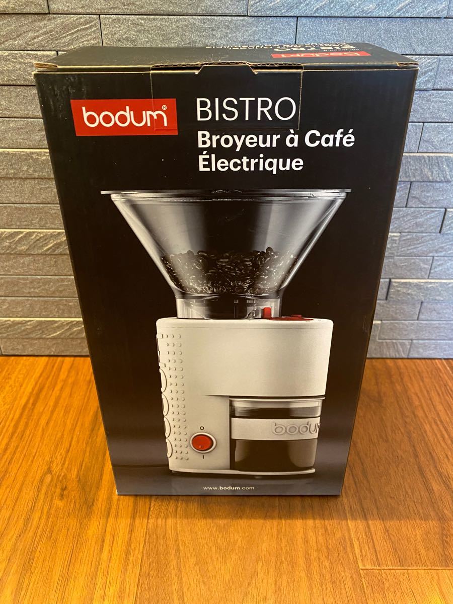 bodum ボダム　 コーヒーグラインダー コーヒーミル ビストロ　ホワイト