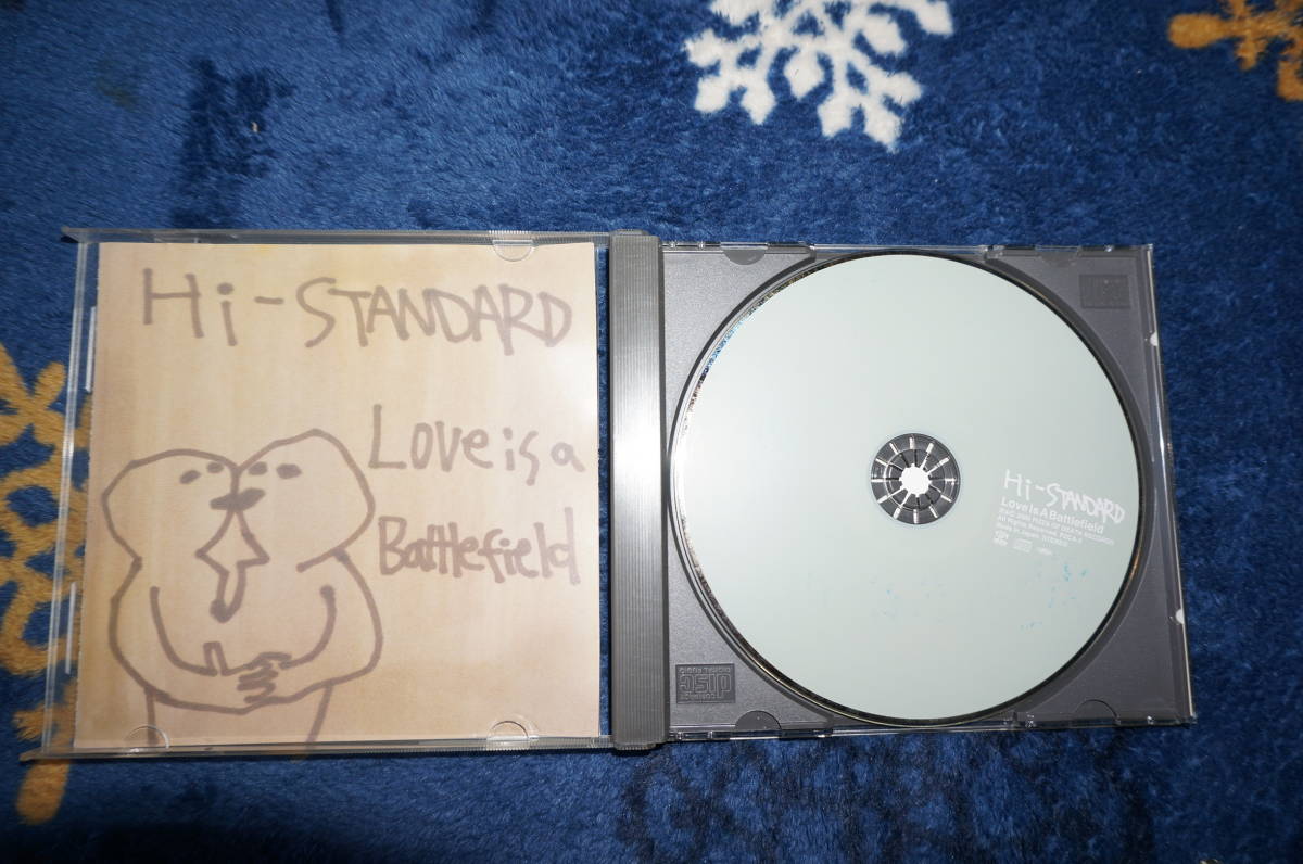 　ＣＤ　Hi-STANDARD　thebrilliantgr ワルダクミ　ＧＲＥＥＮＤＡＹ_Hi-STANDARD Love is A Battlefield 4曲