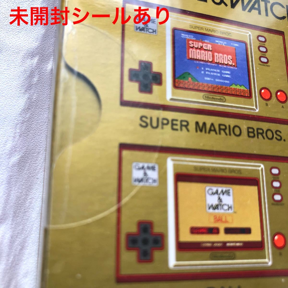 GAME&WATCH ゲームウォッチ スーパーマリオ ブラザーズ SUPERMARIO 新品未開封  ゲーム&ウォッチ マリオ