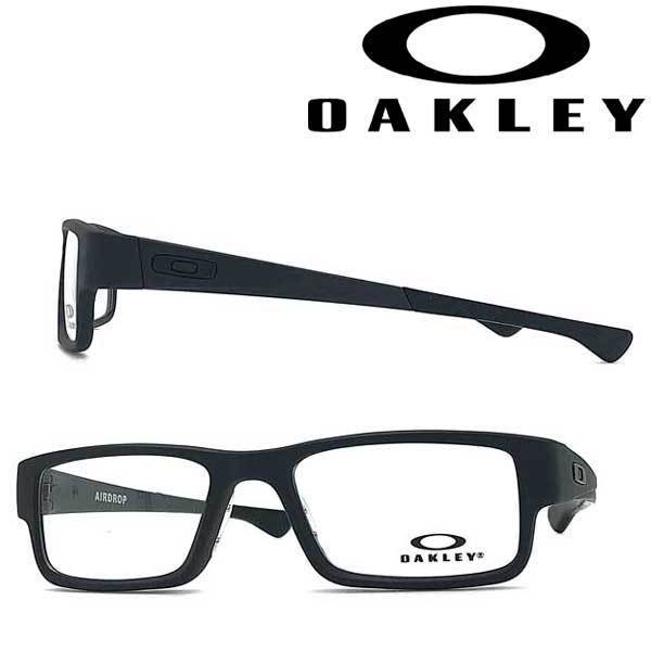 OAKLEY メガネフレーム ブランド オークリー AIRDROP マットブラック 眼鏡 0OX-8046-01_画像1