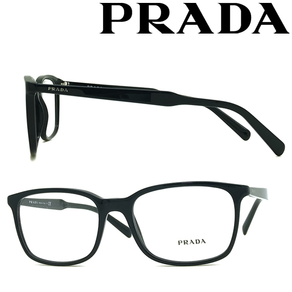 PRADA プラダ メガネフレーム ブランド ブラック 眼鏡 0PR-13XV-1AB1O1