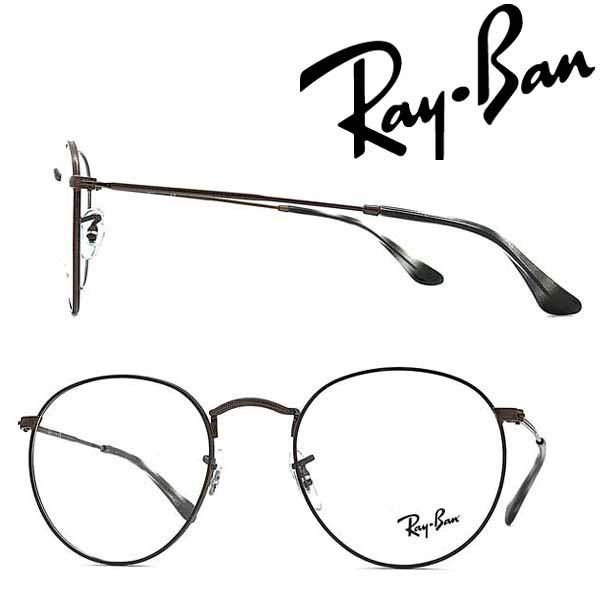 RAYBAN レイバン メガネフレーム ブランド ROUND METAL ラウンドメタル ブラウン 眼鏡 RX-3447V-3074_画像1