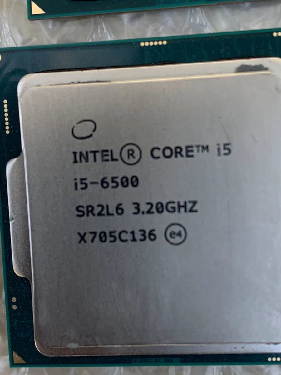 選ぶなら i5-6500 Core Intel ☆ SR2L6 共4枚 (3.20GHz) Core i5