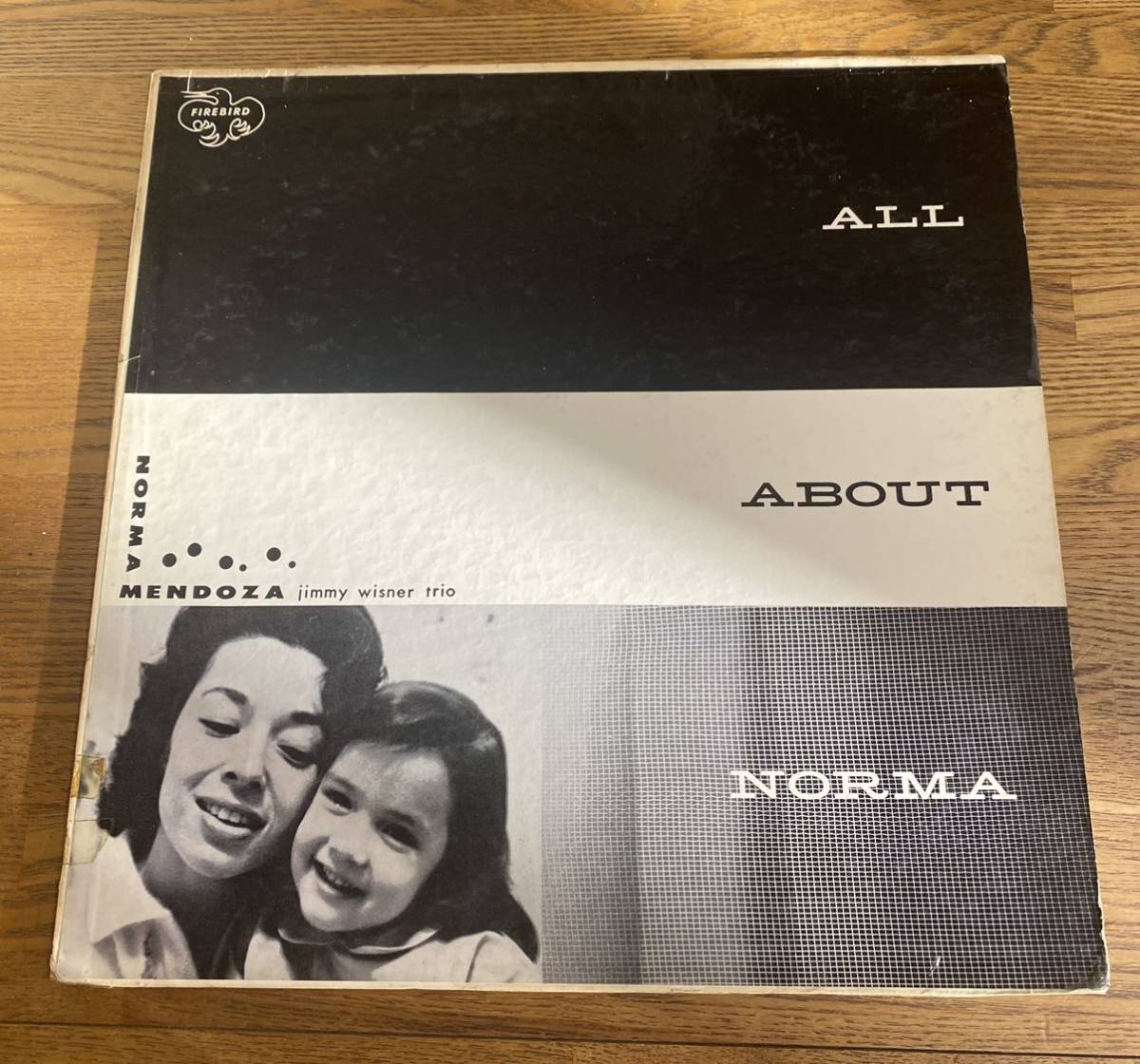 正真正銘オリジナル盤! 幻の女性Vo.永遠の傑作/ ‘60 US Firebird Records FB 1000/ Norma Mendoza & Jimmy Wisner Trio[All About Norma]_画像2