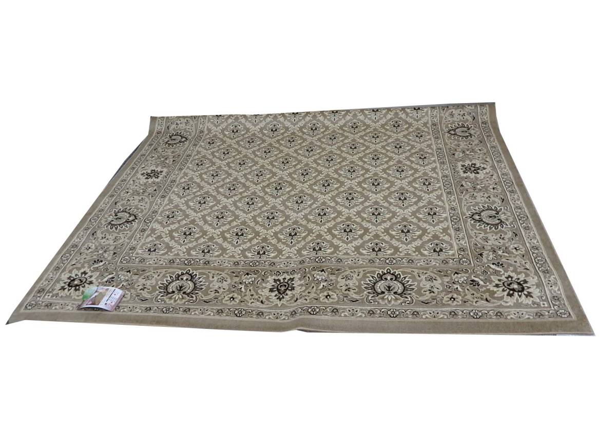 【展示品特価】センターラグ モケットラグ ベージュ色 240×240cm 抗菌・防臭 日本製 ホットカーペットカバー