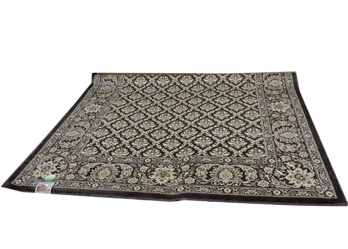 【展示品特価】センターラグ モケットラグ ブラウン色 240×330cm 抗菌・防臭 日本製 ホットカーペットカバー